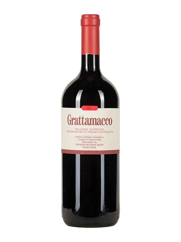 Rượu Vang Ý Grattamacco Bolgheri Superiore 2015 1.5L