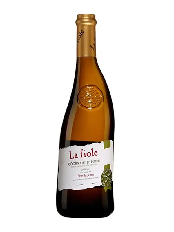 Rượu Vang Pháp La Fiole Côtes Du Rhône Blanc Père Anselme 2025