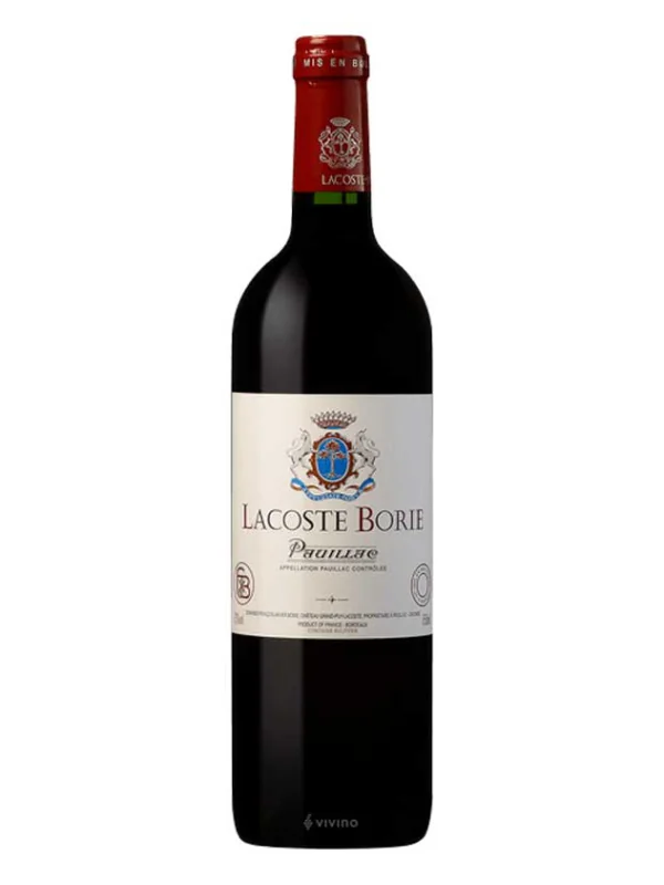 Rượu vang Pháp Lacoste Borie 2015