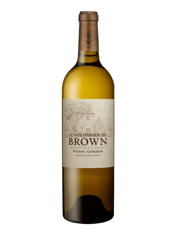 Rượu vang Pháp Le Colombier de Brown Blanc 2020