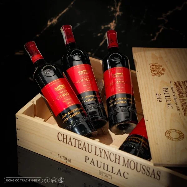 Rượu Vang Pháp Château Lynch Moussas 2019 1.5L ảnh 5