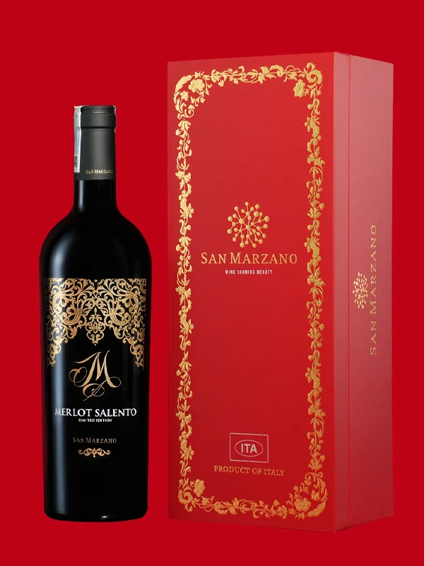 Rượu Vang Ý M Merlot Salento Limited Edition ảnh 3
