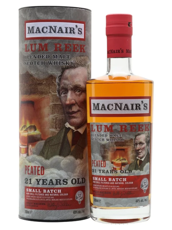 Rượu Whisky MacNair’s Lum Reek Peated 21 YO