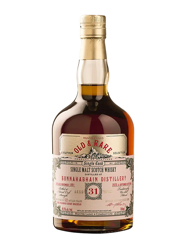 Rượu Whisky Old And Rare Bunnahabhain 1991, 31 Years Old