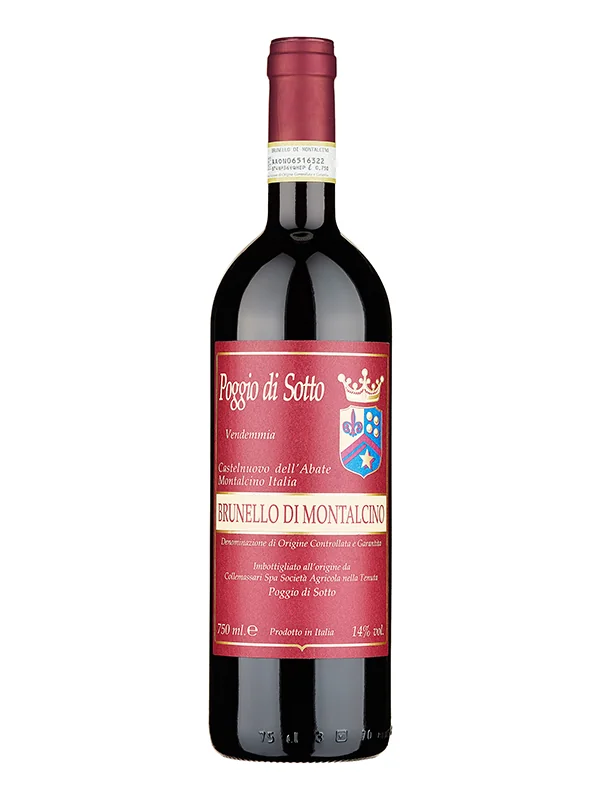 Rượu Vang Ý Poggio Di Sotto Brunello Di Montalcino 2017
