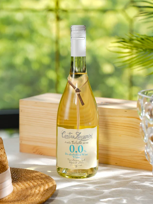 Rượu vang trắng không cồn Cantina Zaccagnini De-Alcoholised Wine White ảnh 2