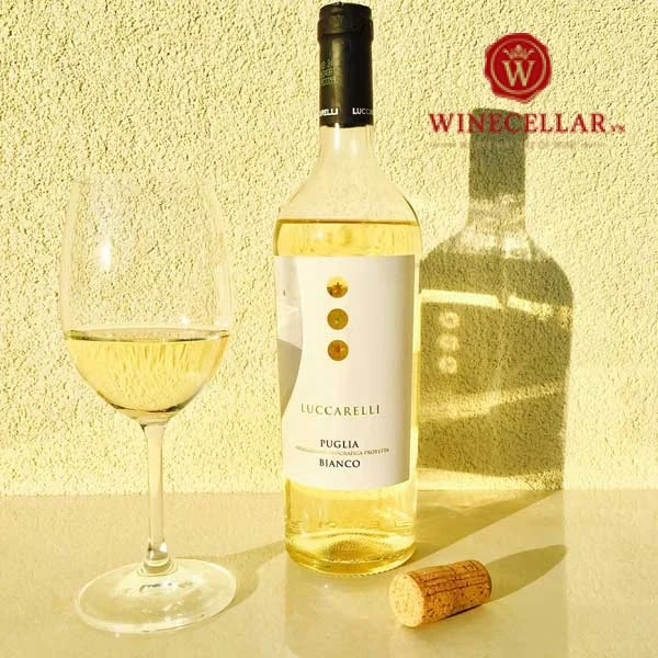 Rượu Vang Ý Luccarelli Bianco ảnh 3