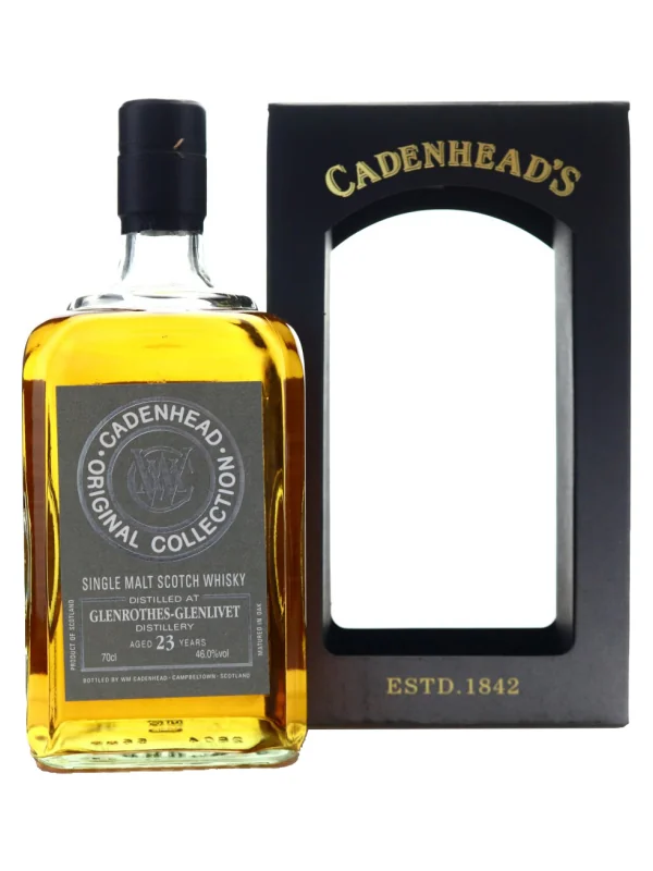 Rượu Whisky Cadenhead Glenrothes-Glenlivet 23