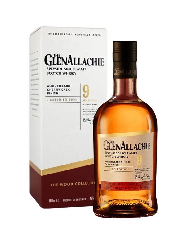 Rượu Whisky GlenAllachie 9 Amontillado Sherry Cask Finish