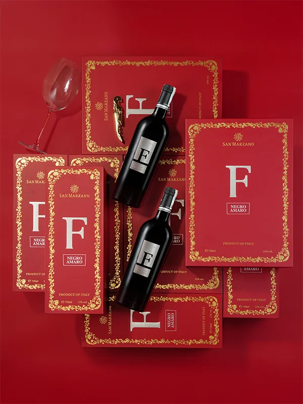 Rượu Vang Ý F Negroamaro ảnh 3