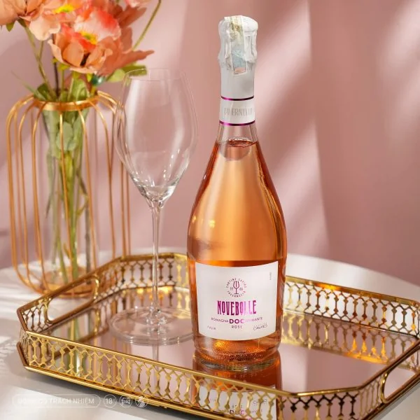Rượu Vang Sủi Tavernello Novebolle Romagna Spumante Rosé Extra Dry ảnh 2