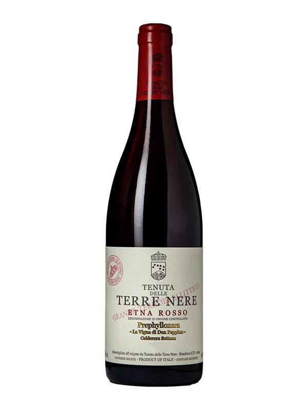 Rượu vang Ý Terre Nere Etna Rosso Calderara Sottana Prephylloxera “La Vigna di Don Peppino” 2022