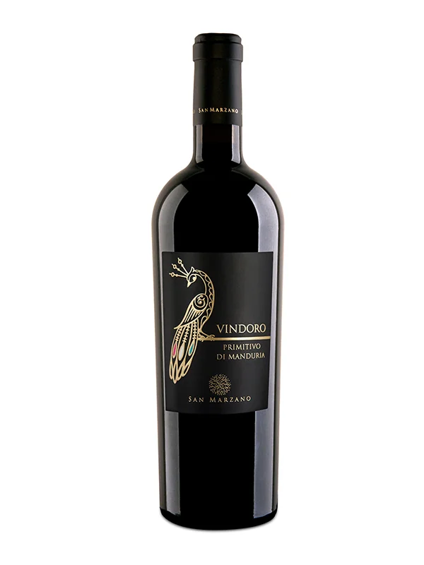 Rượu Vang Ý Con Công Vindoro Primitivo