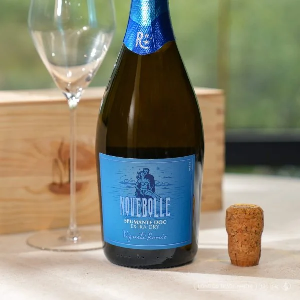 Rượu Vang Ý Vigneti Romio Novebolle Romagna Spumante Extra Dry ảnh 2