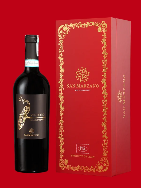 Rượu Vang Ý Con Công Vindoro Negroamaro ảnh 3