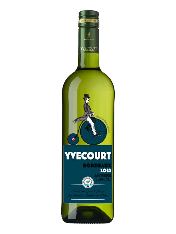 Rượu vang Pháp Yvecourt Bordeaux Blanc
