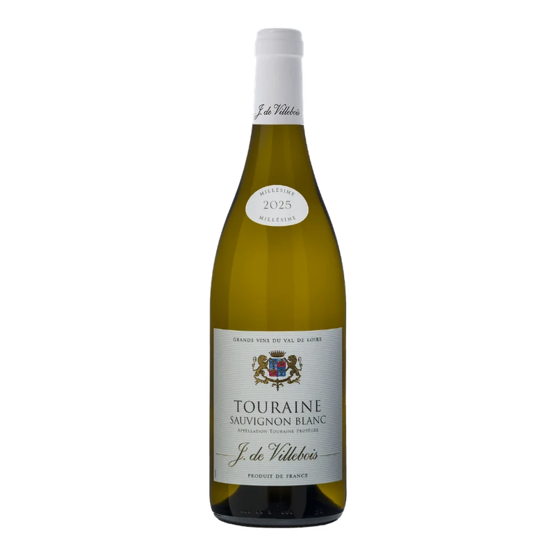 Rượu Vang Trắng J. de Villebois Touraine Sauvignon Blanc